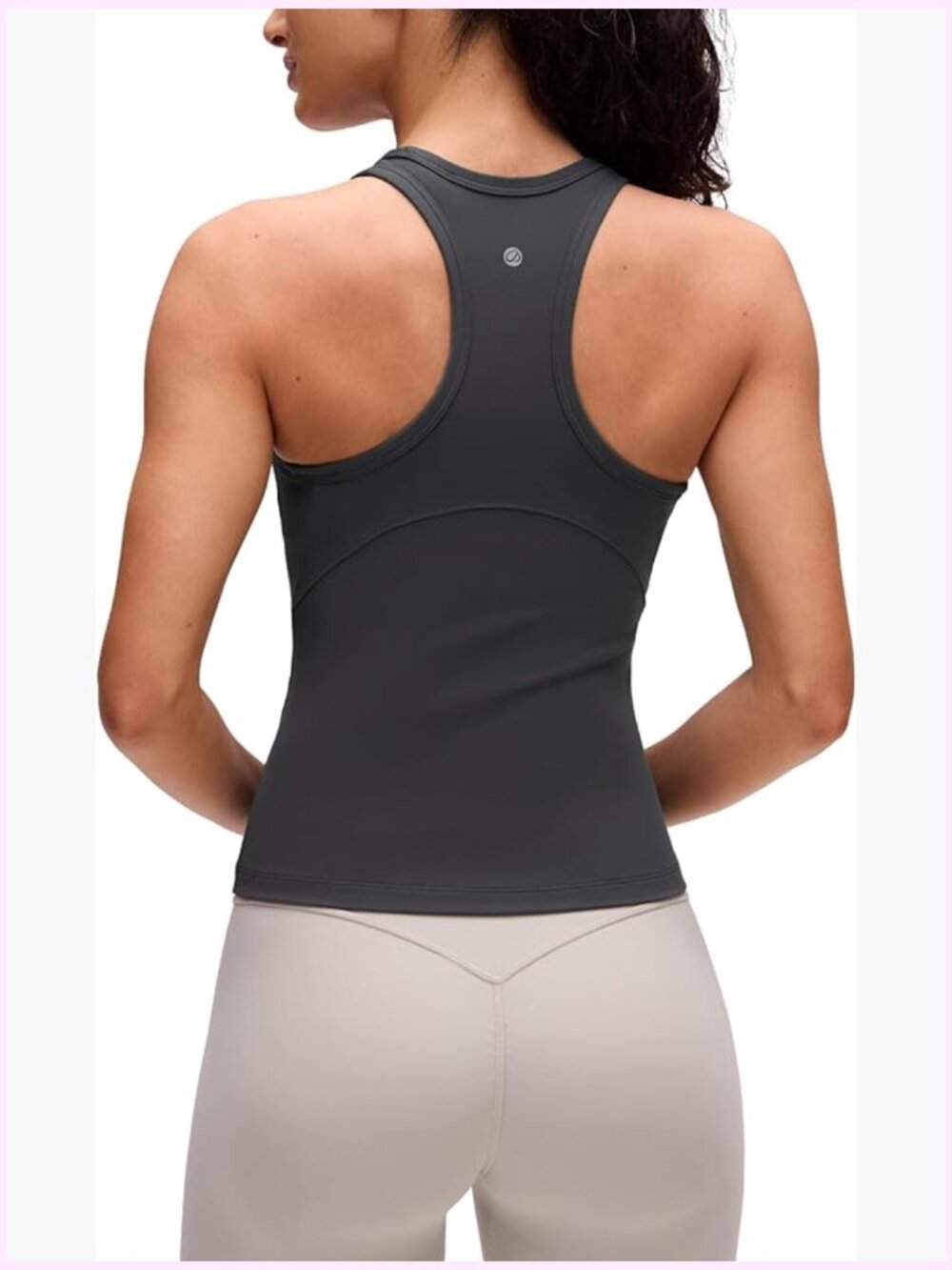 Women's Tank Top Butterluxe Ultra Soft Racerback Sleeveless Athletic Camisole